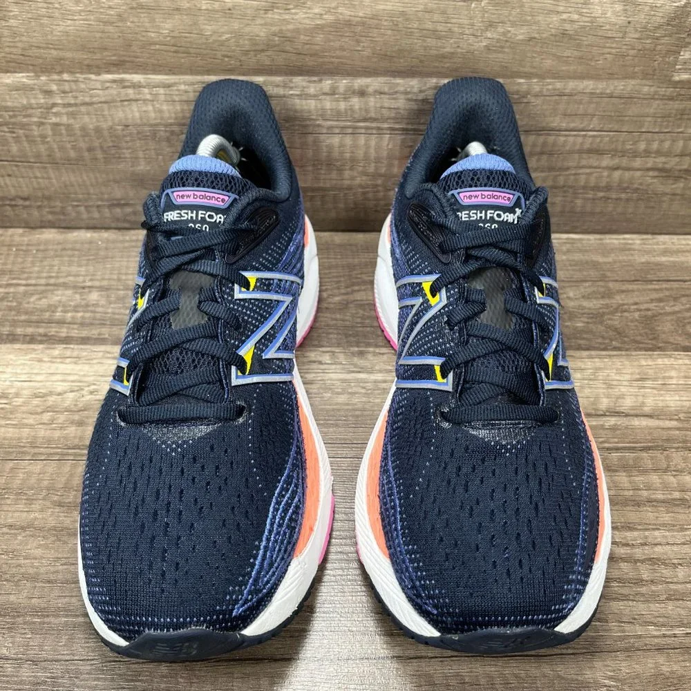 New Balance Fresh Foam 860 v12 Blue Womens US Size 8.5 W860O12 Running Shoes - Picture 4 of 11